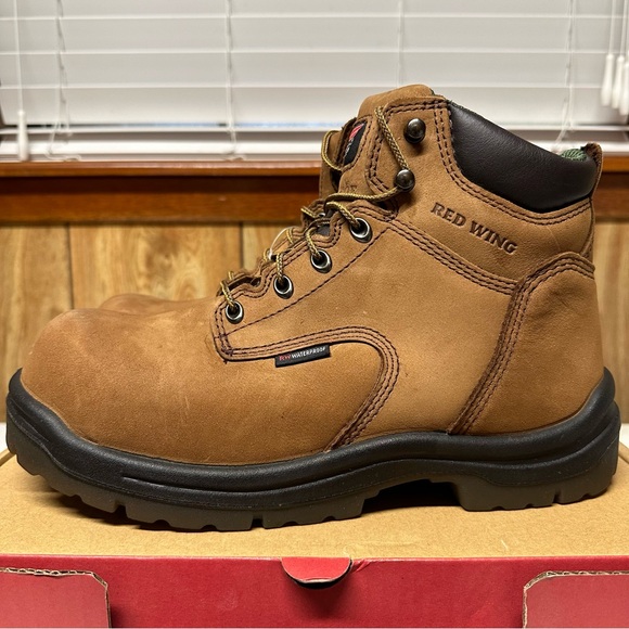 Red Wing 2240 King Toe® Men's 6-inch
Waterproof Safety Toe Boot - Picture 9 of 12